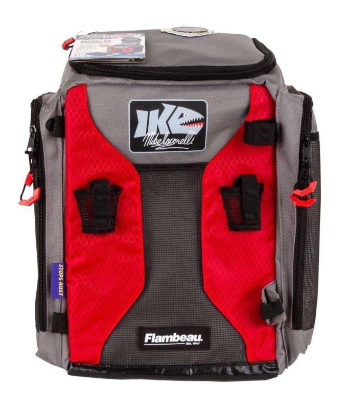 Flambeau Outdoors IKE Fishing Tackle Box Softside Backpack, 6178TW - Brand New