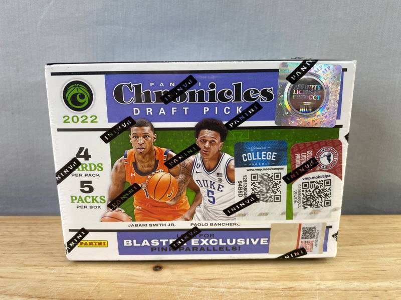 Brand New 2022 Panini Chronicles Draft Picks Basketball Blaster 5 Pack Box T