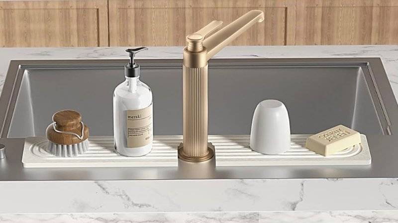 Stone Drying Mat 23.62in x 3.93in White - Brand New