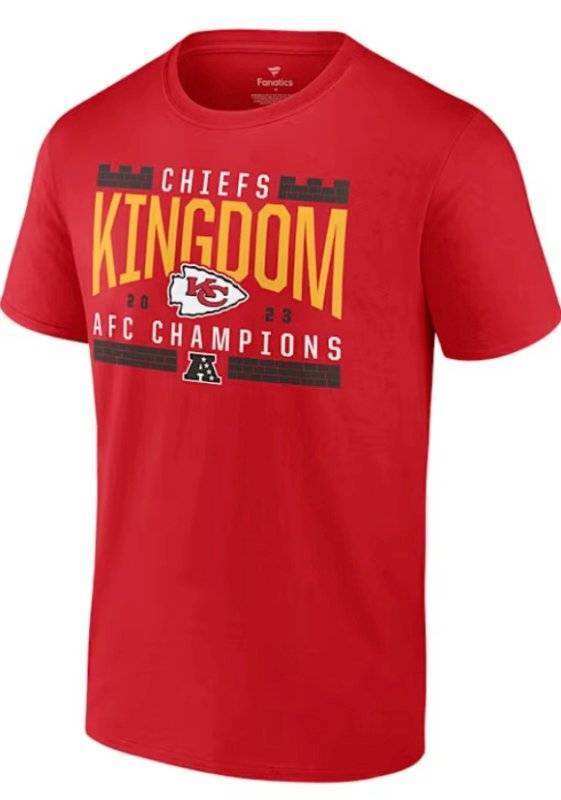 Kansas City Chiefs Kingdom Red Mens Size XXL NFL Football T-Shirt - Brand New