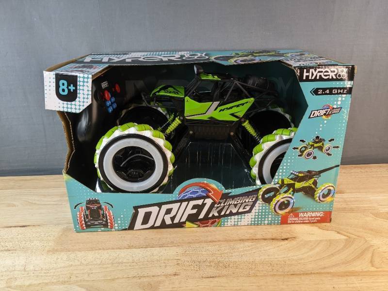 Hyper Drift King RC Car, 2.4 GHz - Brand New