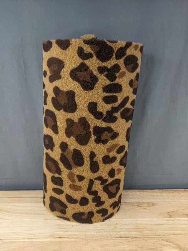 Leopard Outdoor Rug, 29 x 17 - Brand New