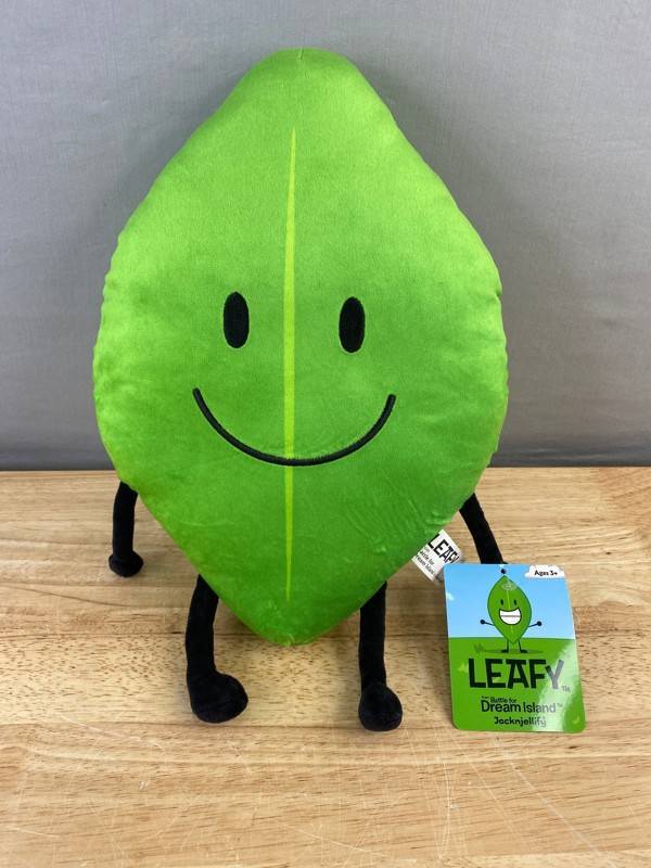 Leafy Plush from Battle for Dream Island - 13 in - Brand New for