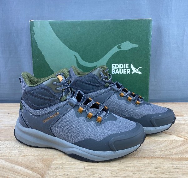 Eddie Bauer Radoza Outdoor Boots - Grey - Mens Size 10 - Brand New