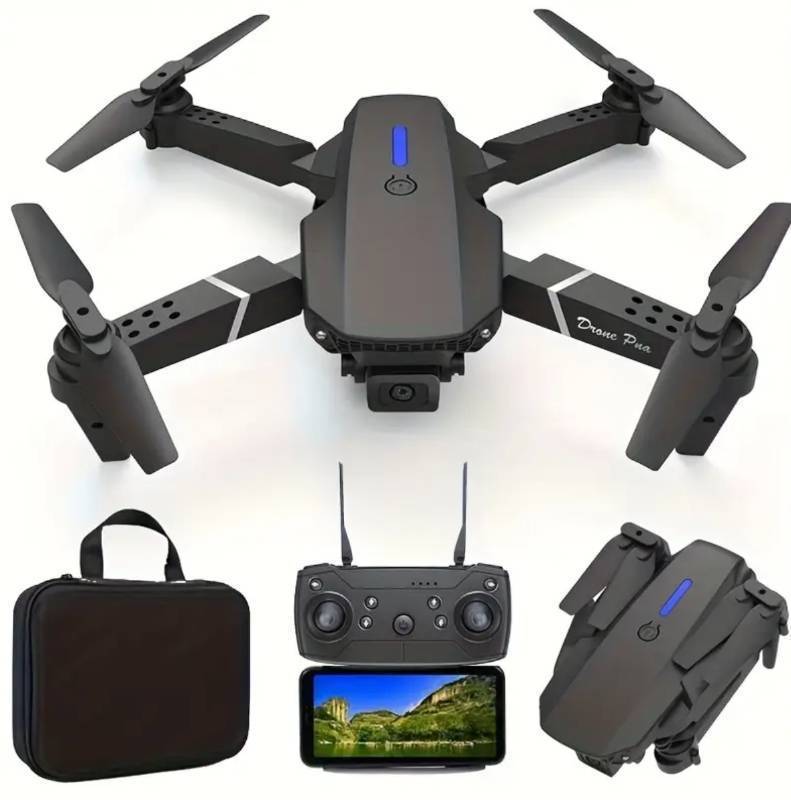 E88Pro Dual Camera Optical Flow Hovering Infrared Drone - Brand New