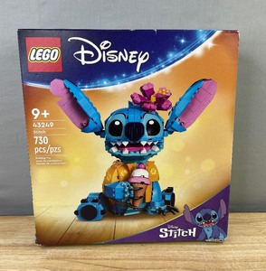LEGO Disney Stitch - Toy Building Kit - Buildable Figure with Ice Cream Cone, 43249