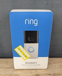 Ring Doorbell 3, 1080p HD Video - Brand New