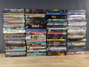 112 DVD Collection - Featuring Titles like Star Wars, The Office, Gatsby, Simpsons, Step Brothers, Miracle, Bad Boys II, Dispicable Me C