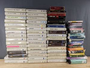Audio Adventures Audiobooks Lot - 52 Cassette Tapes & 19 CDs C