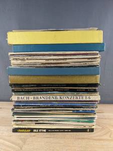 65 Vinyl LP Album Collection - Dean Martin, Beethoven, Country Hits C