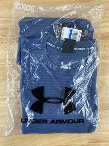 Under Armour Expanse Waffle Crew Mens Size XL Navy $50 Retail - Brand New