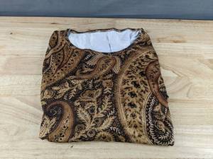 Paisley Pattern Long Dress - 2XL - New