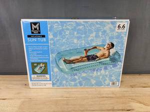 Members Mark Inflatable Sun Tub - 6.6 ft Long - Brand New