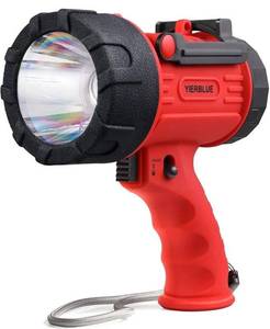 YIERBLUE Rechargeable Spotlight 1000 Lumen IP67 Waterproof 400 Yard Beam - Brand New