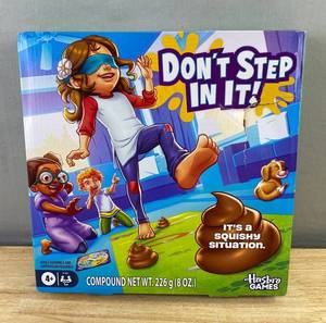 Hasbro - Dont Step In It - Board Game - Brand New