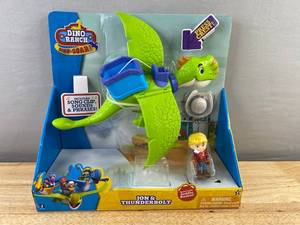 Dino Ranch Jon & Thunderbolt Figure - Brand New