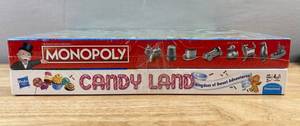 Hasbro Monopoly & Candy Land Board Games - Brand New
