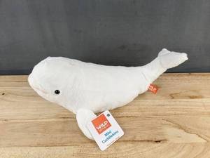 Wild Republic Mini Cuddlekins Beluga Whale 15 in - Retail $22 - Brand New