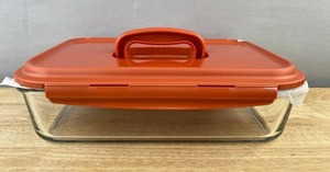 LocknLock Borosilicate Glass Food Container 12 with Handle Lid - Brand New