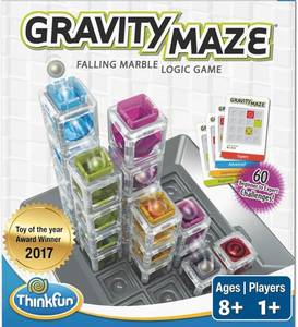 ThinkFun Gravity Maze - Falling Marble Logic Game for Kids 8 and Up - Brand New