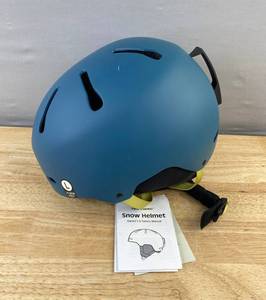 Retrospec Snow Helmet Size Large Adult Blue - New