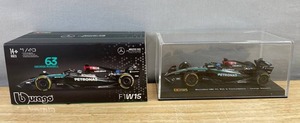 Bburago Mercedes-AMG F1 W15 E Performance George Russell Model Car 143 - Brand New
