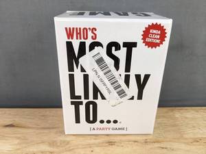 DSS Games - Whos Most Likely To... A Party Game - Brand New