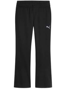 Puma Girls Wide-Leg Flare Pants - Size Girls Large - Black - Brand New