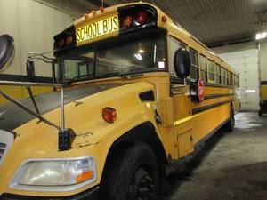 BLUEBIRD 77 PASSENGER, YELLOW SCHOOL BUS
