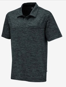 lot 59 image: Mens XL Short sleeve tech polo Dark Grey
