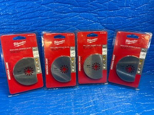 lot 68 image: 4-Milwaukee 48-90-0045 multi-tool segment blade.