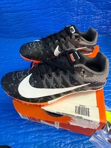 lot 88 image: Brand New Nike Zoom Rival S 9 track spikes in the BlackIron GreyHyper Crimson colorway, typically priced around $65.00