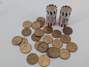 lot 16 image: Lot of Presidential Dollar Coins.
