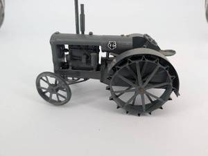 lot 35 image: Vintage Metal Toy Tractor - Large Spoked Rear Wheels, TC Monogram