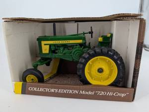 lot 44 image: John Deere 1957 720 Hi-Crop Tractor - 116 Scale Collectors Edition No. 5610