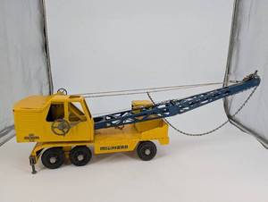 lot 85 image: Michigan T-24 Crane Truck Toy by NY-LINT Toys (Clark Authorized)