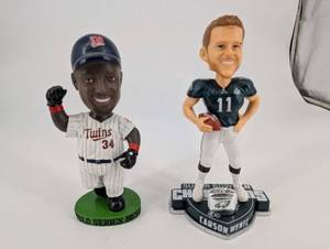 lot 93 image: Carson Wentz Bobblehead - Minnesota Twins Bobblehead
