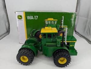 lot 97 image: John Deere WA-17 Prestige Select Ertl Tractor Die-Cast Display Model