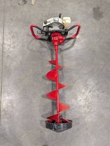 lot 161 image: Tecumseh AV520 Engine with Red Auger Bit - Model 9000, Serial 18250