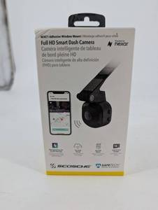 lot 193 image: NEXC1 Full HD Smart Dash Camera with Adhesive Window Mount (16GB SD Card Included)