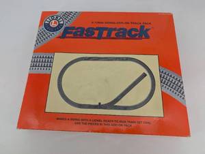 lot 207 image: Lionel FasTrack 6-12044 Siding Add-On Track Pack