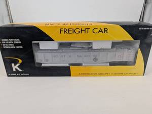 lot 210 image: K-Line by Lionel Freight Car - North Dakota State Name Car