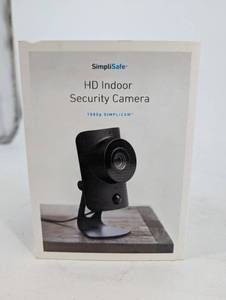lot 227 image: SimpliSafe HD Indoor Security Camera - SimpliCam 1080p