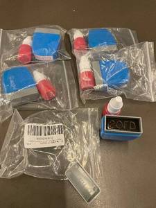 lot 36 image: Self-Inking Stamp Blue 5-Pack