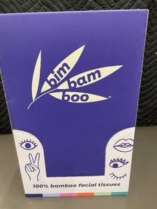 lot 56 image: Bamboo Facial Tissues 6-Box Pack, 3-Ply Ultra-Soft, 690 Total