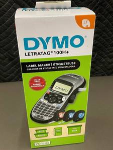 lot 61 image: DYMO LetraTag 100H Label Maker - Value Pack with 3 Label Tapes