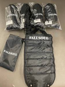 lot 107 image: FALLSOUL Protective Gear Set - Back Pad & Pads (Lot of 5)