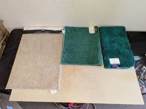 lot 18 image: 3 NEW MAINSTAYS RUGS