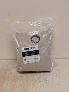 lot 30 image: NEW SUN ZERO LICHTENBERG CREAM PANELS 100 IN X 84 IN