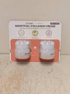 lot 73 image: ETUDE MOISTFULL COLLAGEN CREAM 2PK
